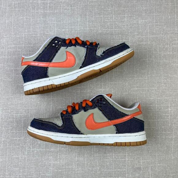 Nike Dunk Low “Orange Denim" - Picture 2 of 5